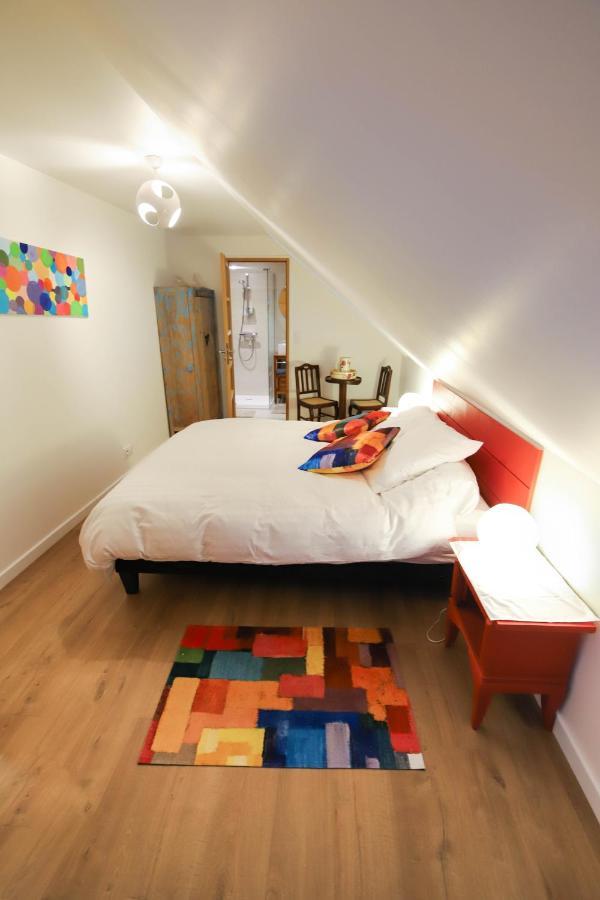 Bed and Breakfast Domaine Des Fougeres Guimaec Exterior foto