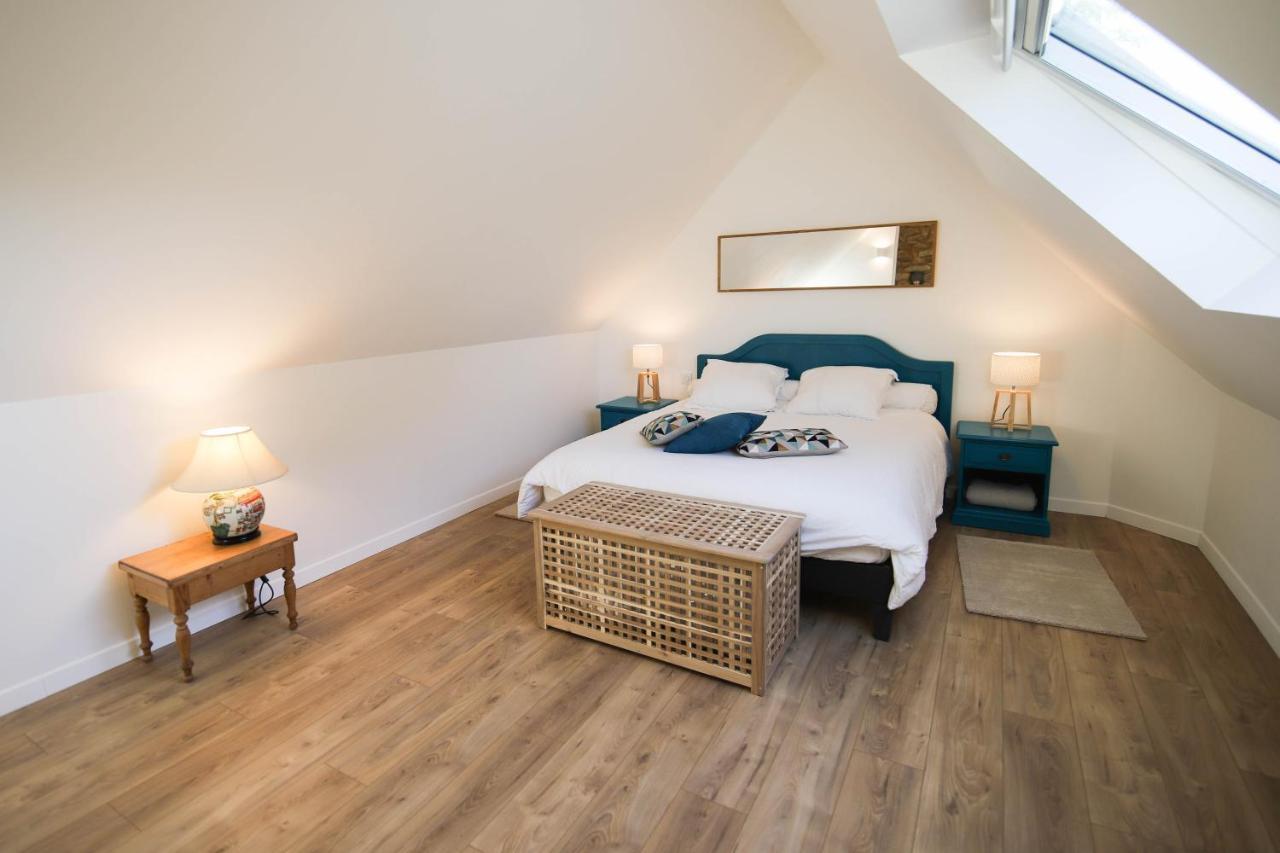 Bed and Breakfast Domaine Des Fougeres Guimaec Exterior foto