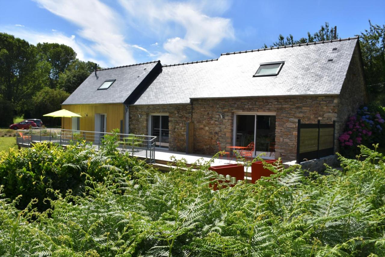 Bed and Breakfast Domaine Des Fougeres Guimaec Exterior foto