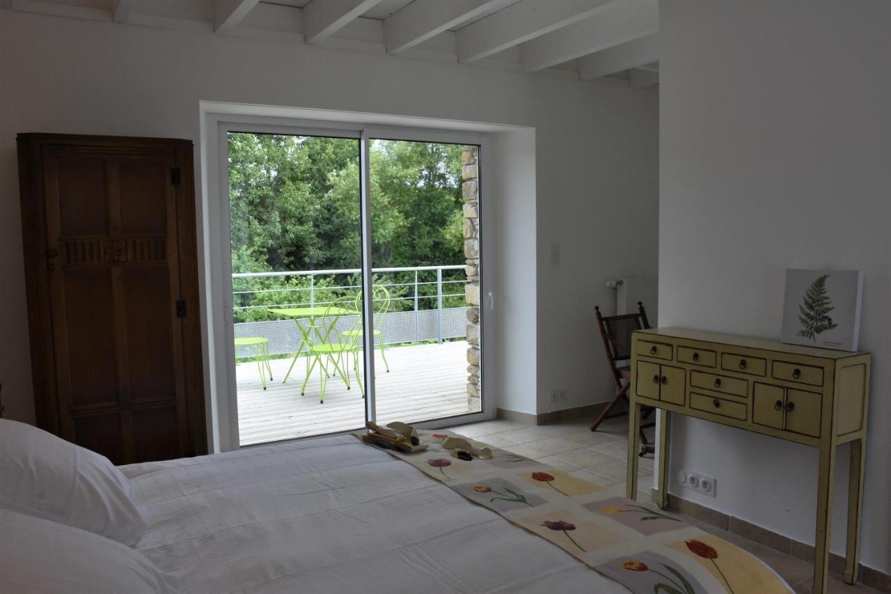 Bed and Breakfast Domaine Des Fougeres Guimaec Exterior foto